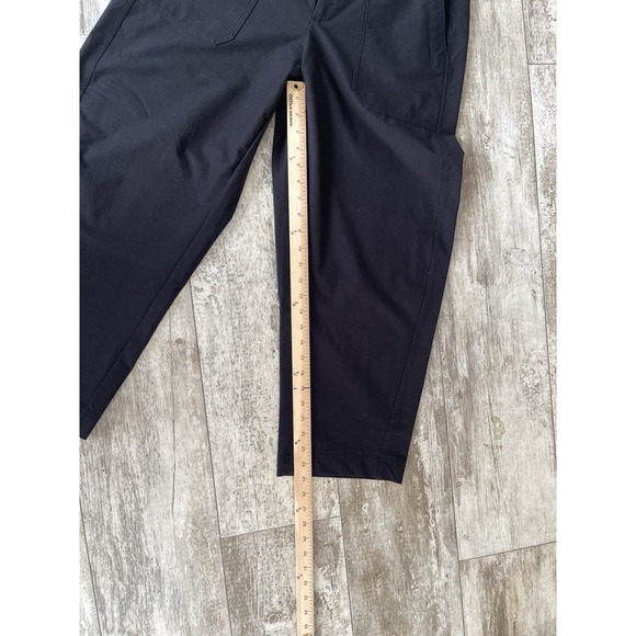 Athleta - Skyline High Rise Barrel Leg Pant - Size 12 Black - Picture 6 of 9